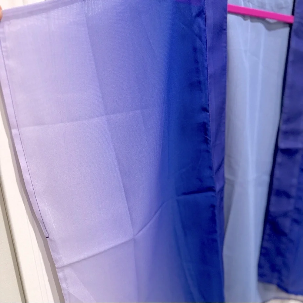 NEW Purple Ombré Sheer Kimono Top - Picture 8 of 9